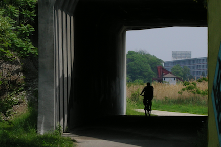 Neponset Greenway: Popular amenity will become more popular with planned expansion. Photo by Chris Lovett